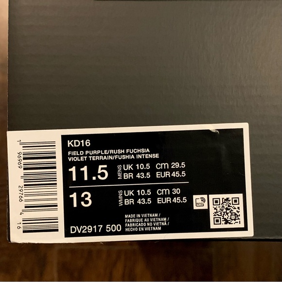 Brand New Nike KD 16 “B.A.D” - Picture 2 of 4